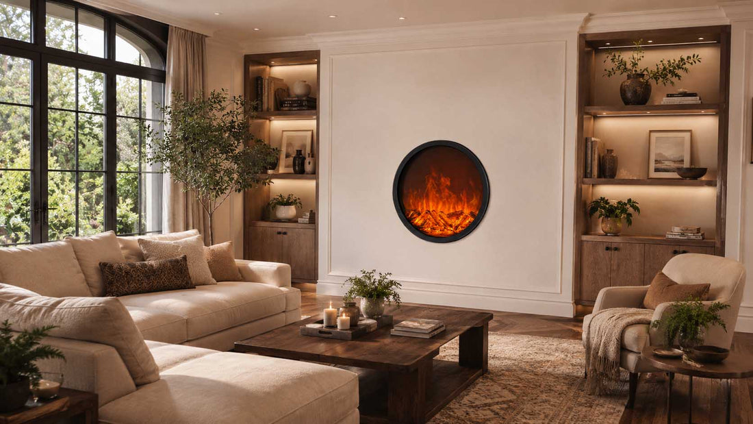 How to Choose the Right Electric Fireplace Size for Your Room