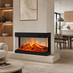 5D Panoramic Holographic Electric Fireplace Insert