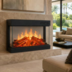 5D Panoramic Holographic Electric Fireplace Insert