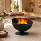 Freestanding Bowl Water Vapor Fireplace