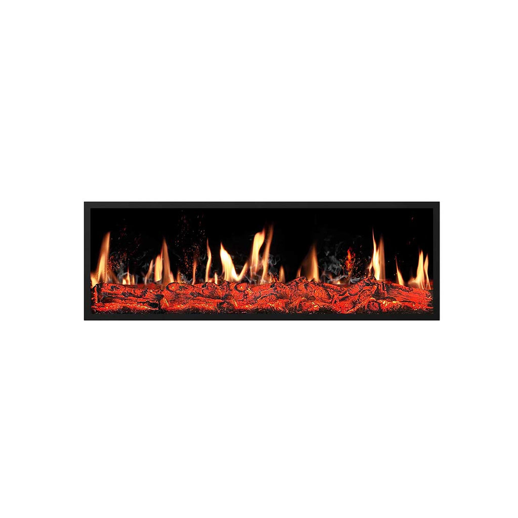 4D Built-In Holographic Electric Fireplace