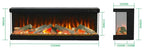 4V Three-Sided Panoramic Electric Fireplace