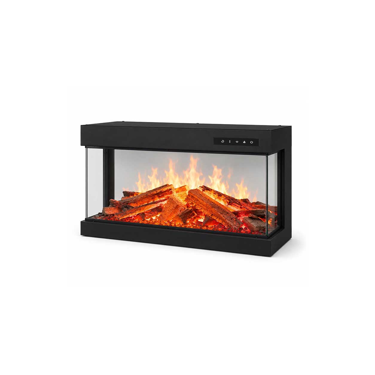 5D Panoramic Holographic Electric Fireplace Insert