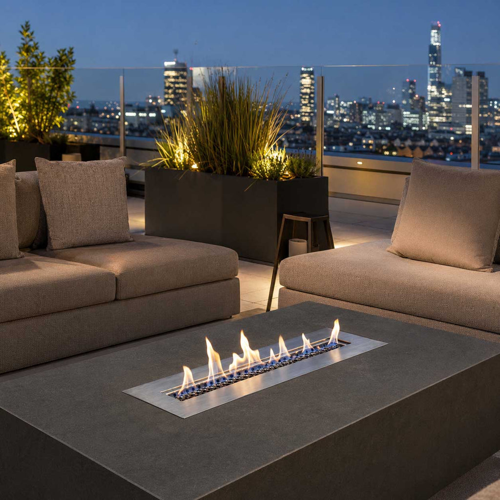 Built-in Ethanol Fireplace Burner